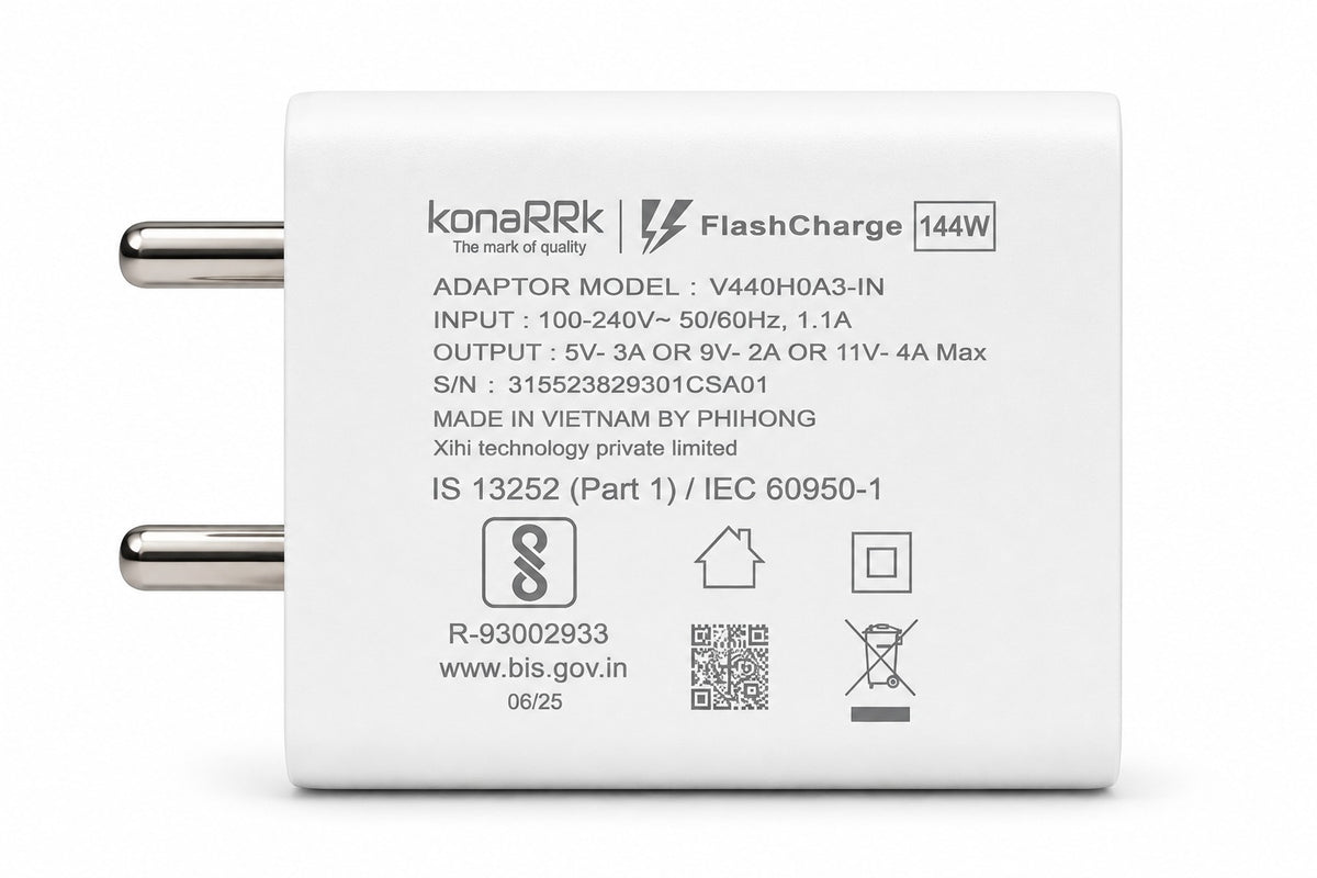 Konarrk 144W Flash Charger
