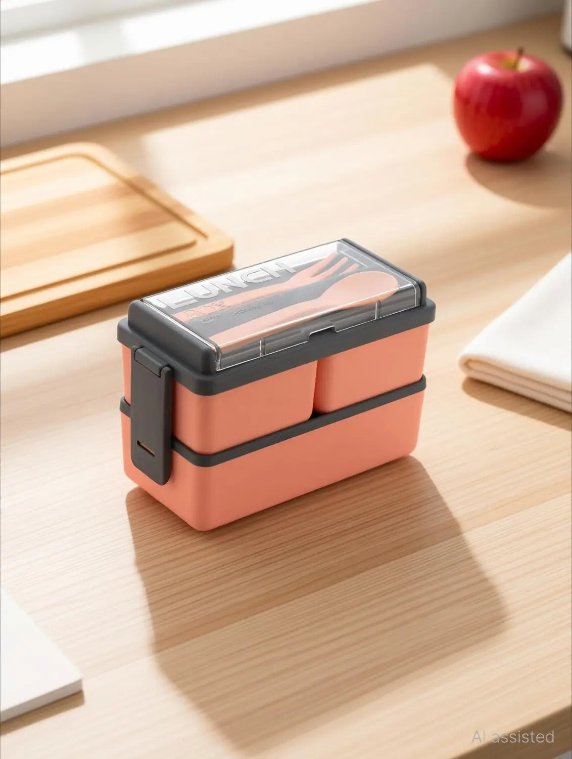 3 Compartment Lunch Box